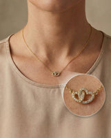 Colar Coração Eterno ❤️ Dourado